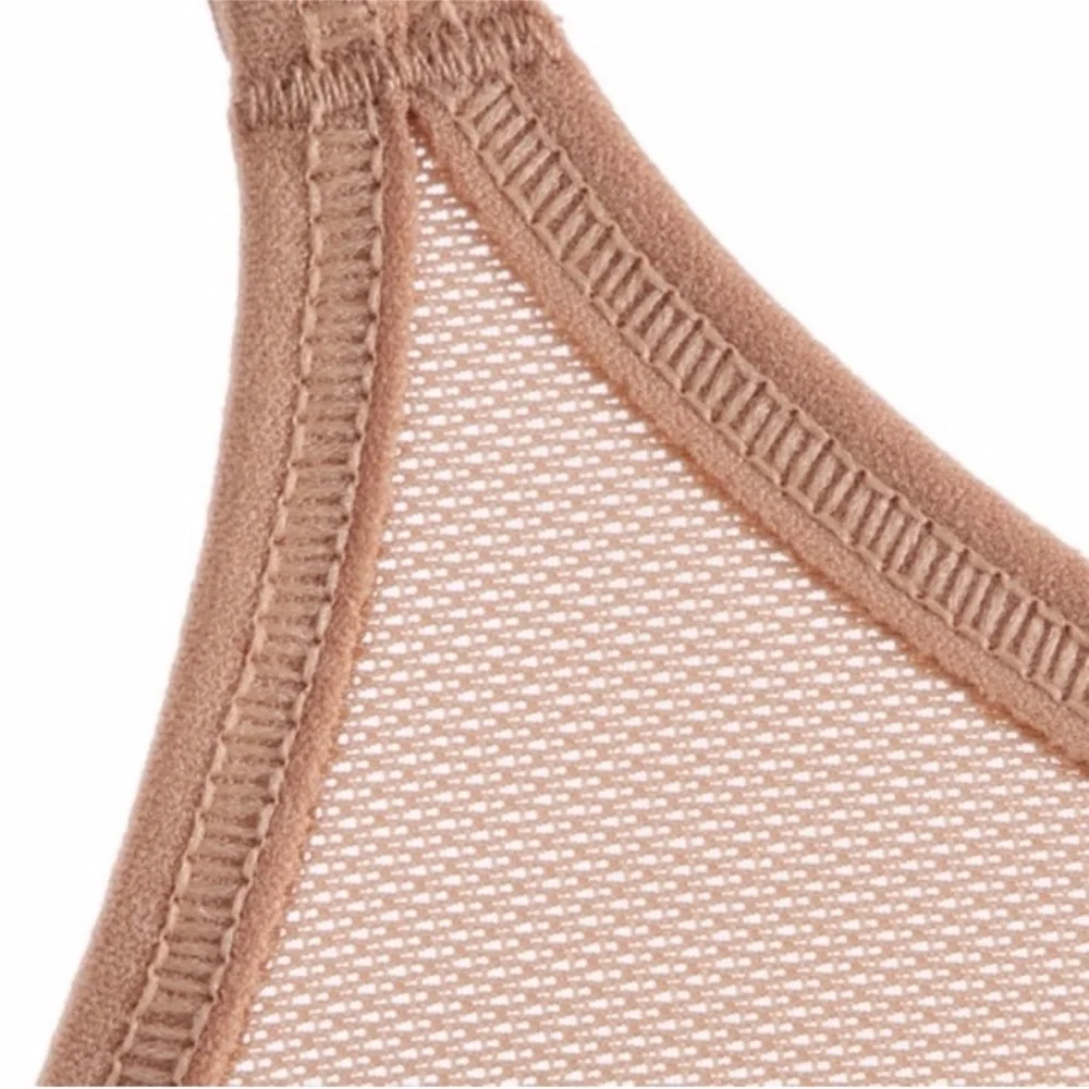 NWOT Quince Belgian Mesh Sheer Bralette Sz M - Picture 7 of 9